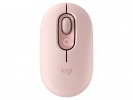 Miška Logitech POP Mouse z EMOJI, Bluetooth, roza - 910-007413