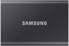 Samsung T7, siv 500GB Type-C USB 3.2 Gen2 V-NAND UASP, MU-PC500T/WW