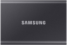 Samsung T7, siv 1TB Type-C USB 3.2 Gen2 V-NAND UASP, MU-PC1T0T/WW