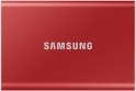 Samsung T7, rdeč 500GB Type-C USB 3.2 Gen2 V-NAND UASP, MU-PC500R/WW