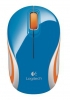 Miška Logitech M187 Wireless, modra 910-002738