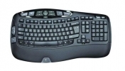 Tipkovnica Logitech Wireless Keyboard K350 Wave, Unifying, SLO g. OEM