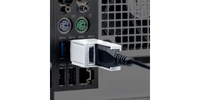 SmartKeeper Basic USB Cable Lock Black (LK03BK)