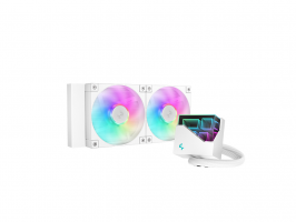 DeepCool LT240 WH ARGB 240mm RGB bel (R-LT240-WHAMNC-G-1)