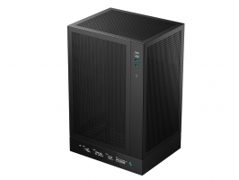 DeepCool CH170 DIGITAL Mini-ITX LCD črno (R-CH170-BKNPI0D-G-1)