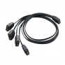 SilverStone 1-to-4 ARGB splitter cable - 30cm (SST-CPL03) - NA ZALOGI